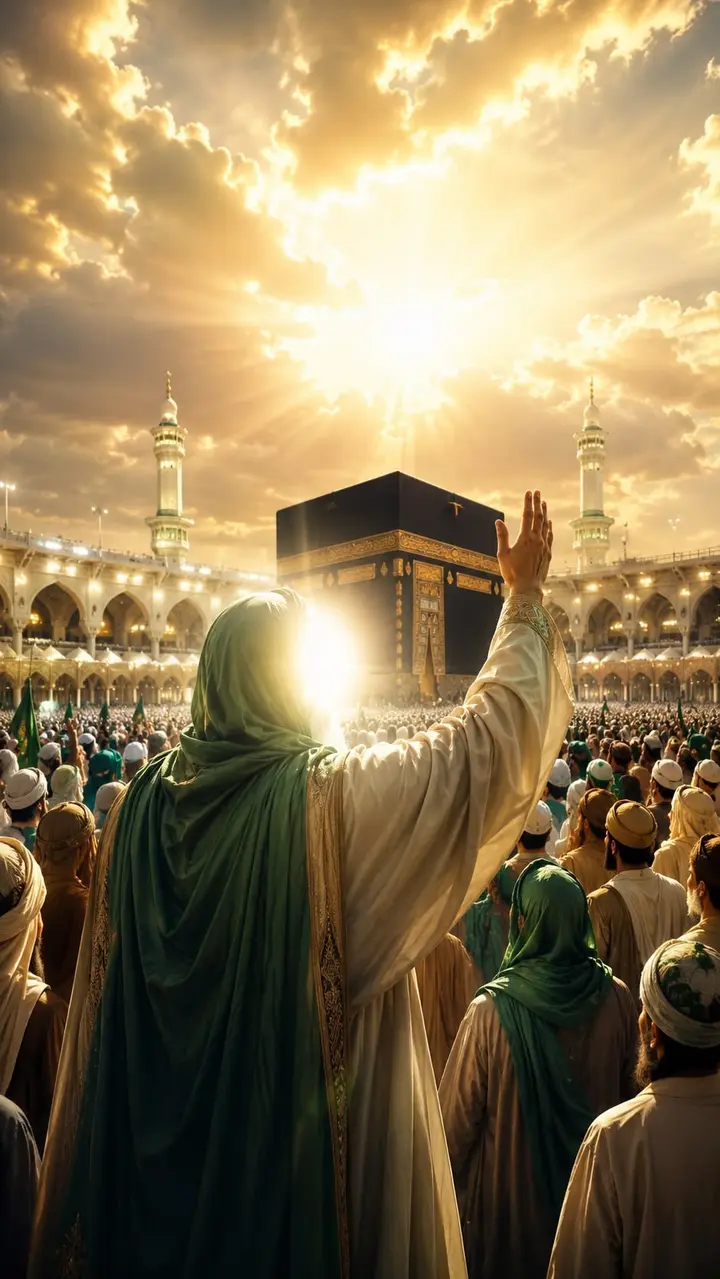 At the Kaaba