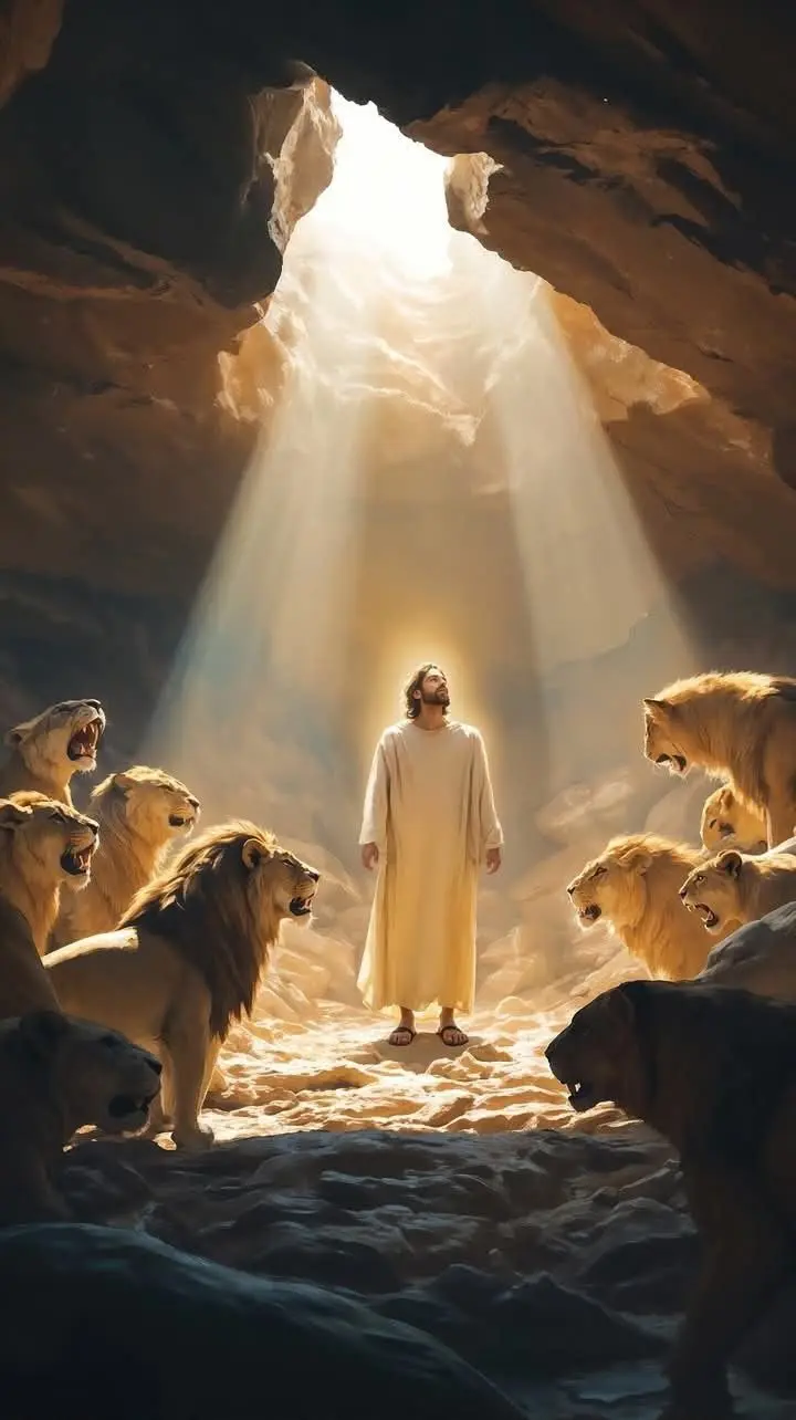 Daniel in the lions' den